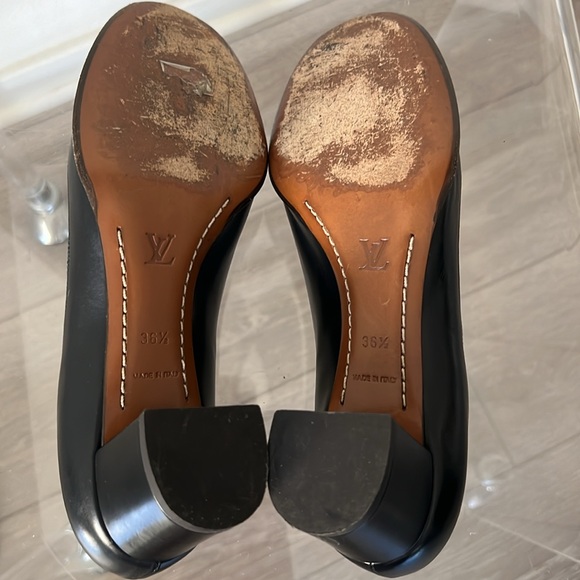 Louis Vuitton Paris Signature monogram canvas leather tassel loafer 36 1/2 - Picture 14 of 16